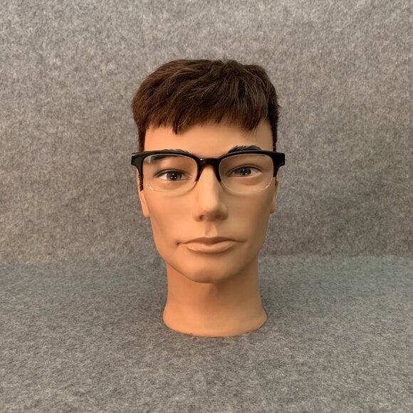 SAMA SETH Acetate Green/Brown Half Rim Optical/Prescription Eyeglasses Frame - Picture 3 of 15